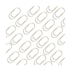 Clips de papel grandes 50 piezas de 1.969 in oro rosa_3