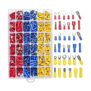 Qibaok 840 conectores de cable eléctrico terminales de_1