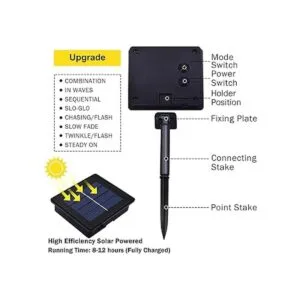 JMEXSUSS 006 Guirnalda de 200 luces led 2 unidades_6