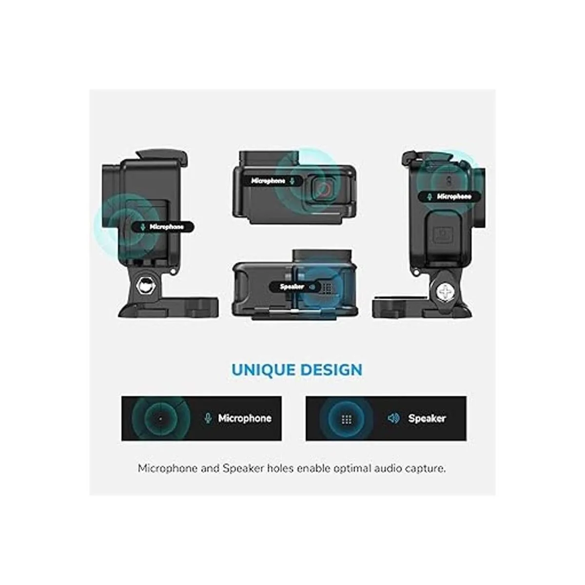 Sametop Carcasa de montaje de marco compatible con cámaras_2