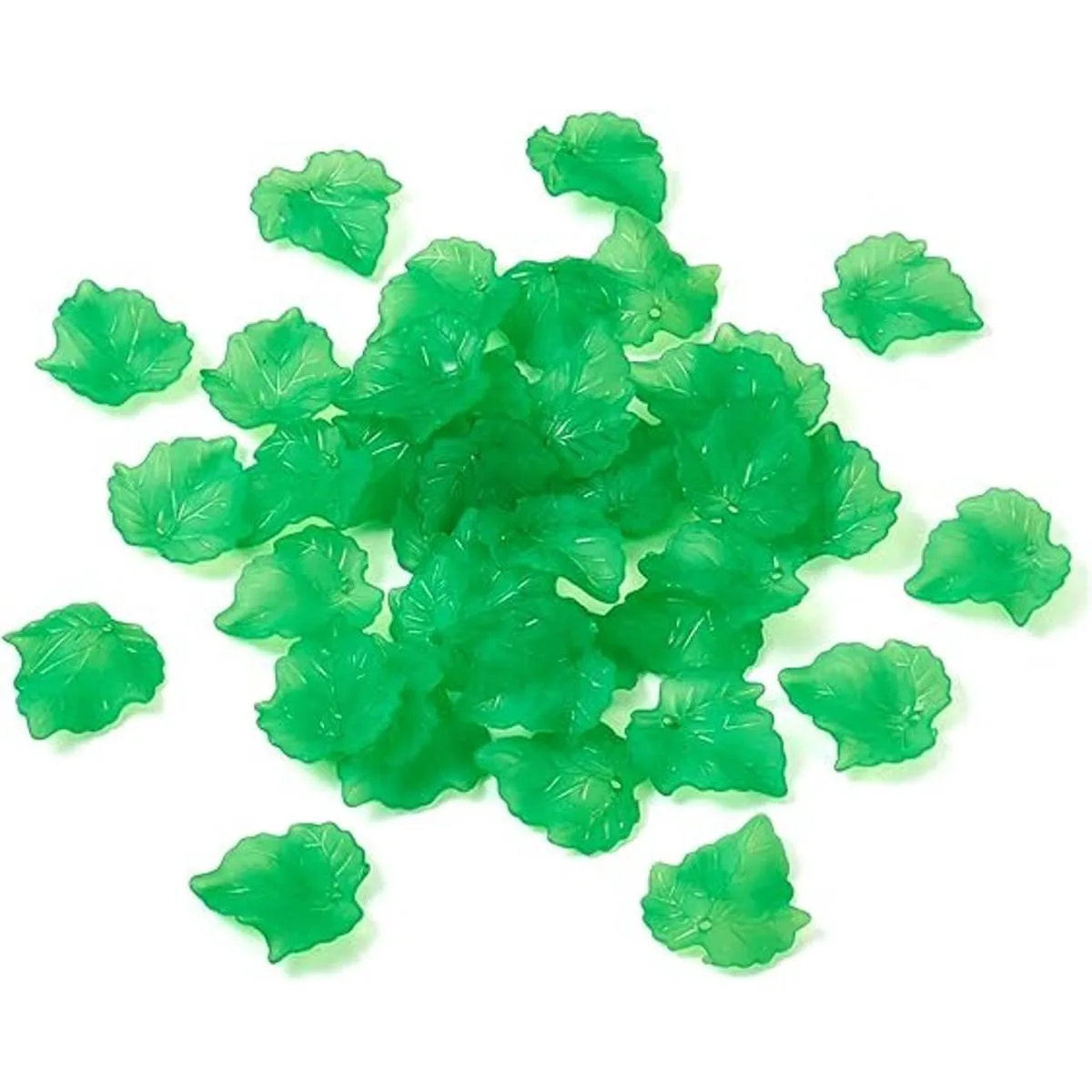 Craftdady Cuentas acrílicas de flor de hoja Acrílico_2