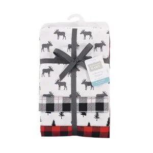 Cobija Hudson Bebé material de franela de algodón para_2