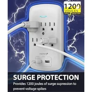Fosmon Protector contra sobretensiones de 6 salidas 1200_2