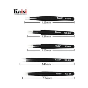 Kaisi Juego de 14 pinzas de precisión juego de pinzas