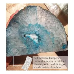 AMOYSTONE Sujetalibros decorativo de ágata para oficina_5