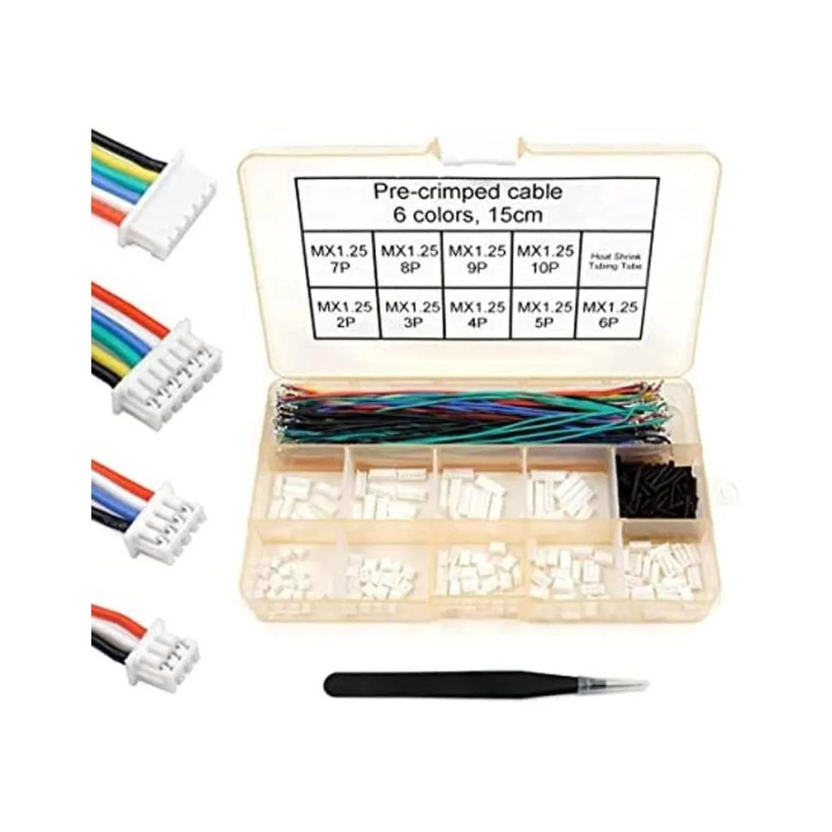 Conectores de paso de 0.049 in y cables preprensados_1