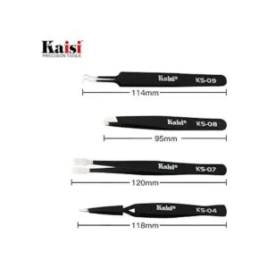 Kaisi Juego de 14 pinzas de precisión juego de pinzas