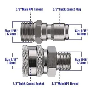 Tool Daily Kit de válvula de bola de lavadora de alta_6