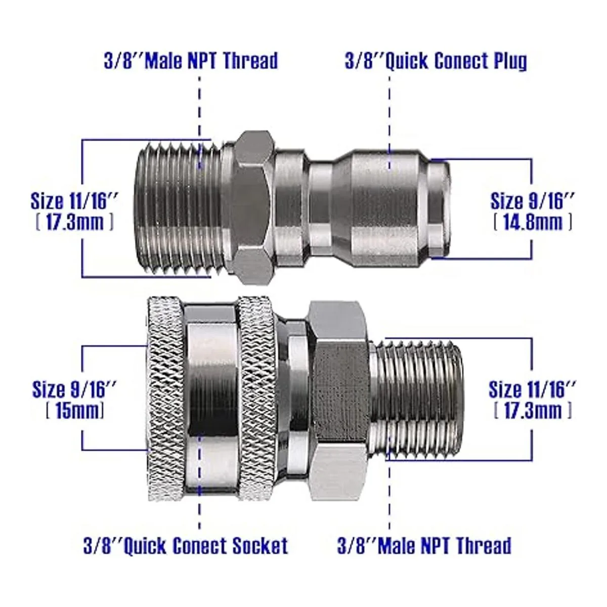 Tool Daily Kit de válvula de bola de lavadora de alta_6