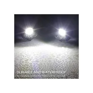 RUXIFEY Lámpara LED para placa de matrícula compatible_5