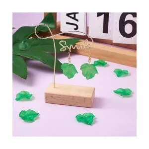 Craftdady Cuentas acrílicas de flor de hoja Acrílico_5