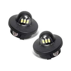 RUXIFEY Lámpara LED para placa de matrícula compatible_1