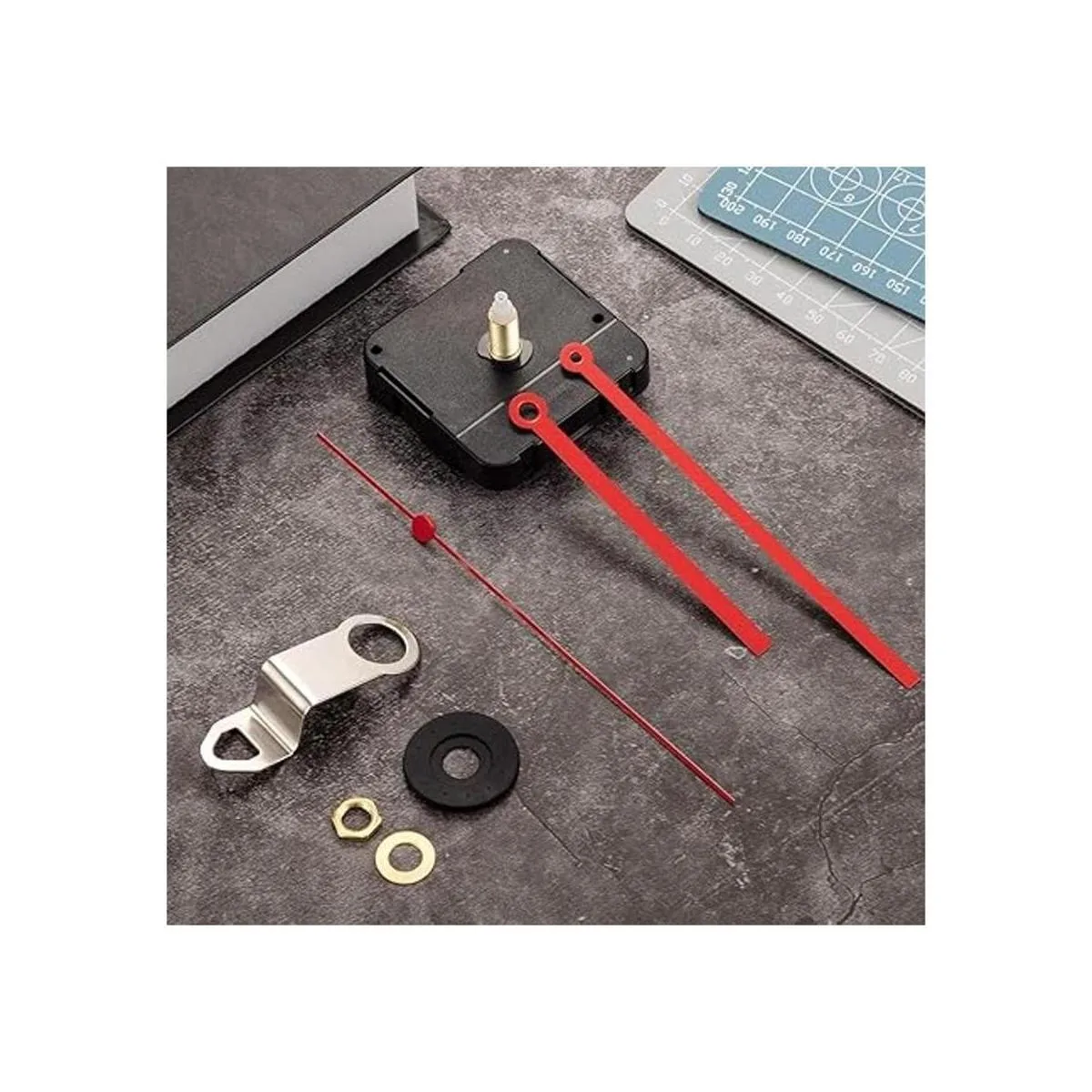 Hicarer Kit de reparación de piezas de reloj de cuarzo de_6