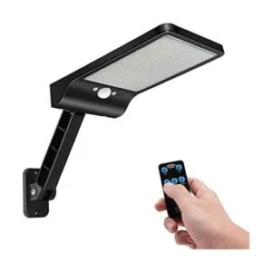 Aqonsie 48 luces LED solares remotas para exteriores_1