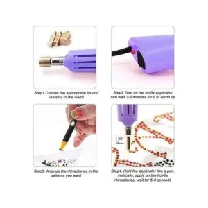 Aplicador Hotfix kit de herramientas aplicadoras de