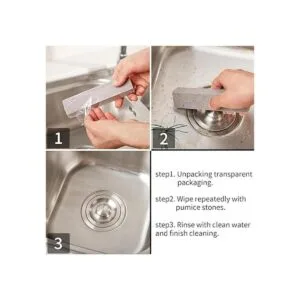 Pumice Sticks Almohadilla para limpiar pómez gris para_6