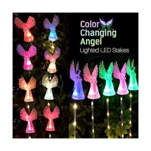 Luces solares de ángel al aire libre regalos de jardín de_2