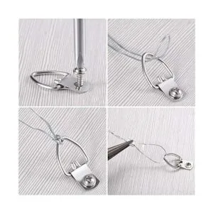 Kit de colgar imágenes ganchos de imagen con anillo en D