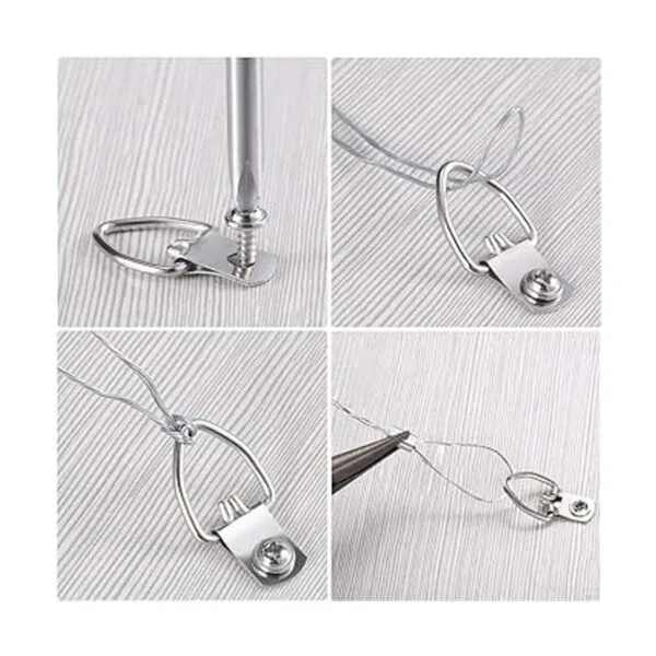 Kit de colgar imágenes ganchos de imagen con anillo en D