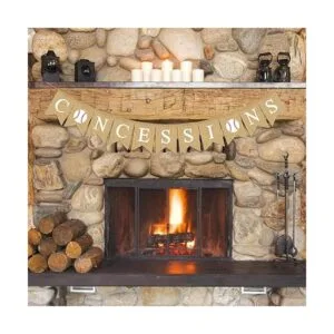 Rainlemon Bandera de concesiones de yute con temática de_3