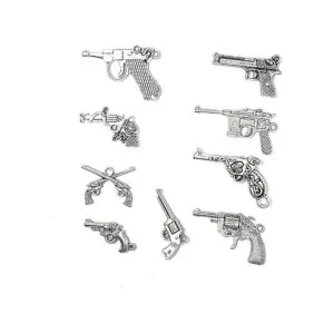 JIALEEY Abalorio para arma de 22 unidades diseño de