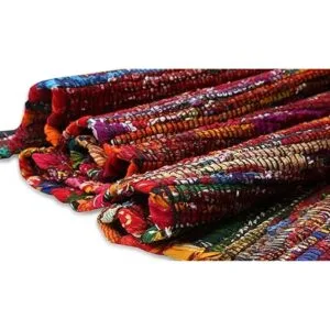 Alfombras de algodón de 24 x 72 pulgadas multicolor_4