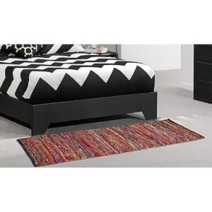 Alfombras de algodón de 24 x 72 pulgadas multicolor_3