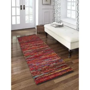 Alfombras de algodón de 24 x 72 pulgadas multicolor_2