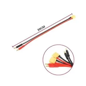 ShareGoo XT90 Macho a 0.157 in Banana Plug Bullet Conector_3