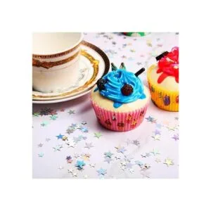 HESTYA Confeti de estrella con purpurina de 1.27 onzas