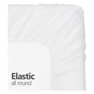 Sábanas bajeras de punto 100 algodón 2 camas