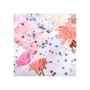 HESTYA Confeti de estrella con purpurina de 1.27 onzas