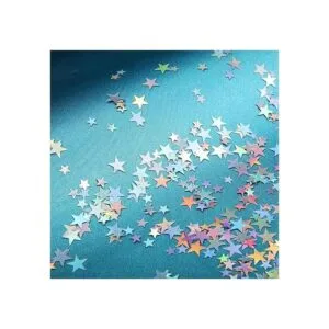 HESTYA Confeti de estrella con purpurina de 1.27 onzas