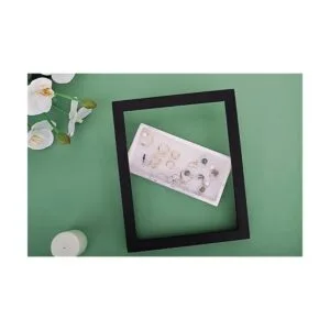 Emibele Organizador de joyas Bandeja de resina cuarto de_5