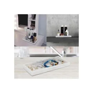 Emibele Organizador de joyas Bandeja de resina cuarto de_4