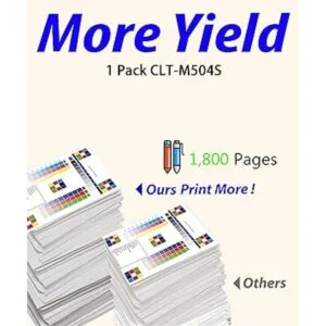 ColorPrint Cartucho de tóner compatible con 504S para