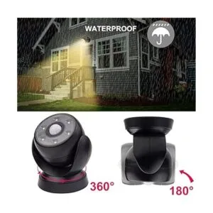 BIGLIGHT Foco con sensor de movimiento funciona con pilas