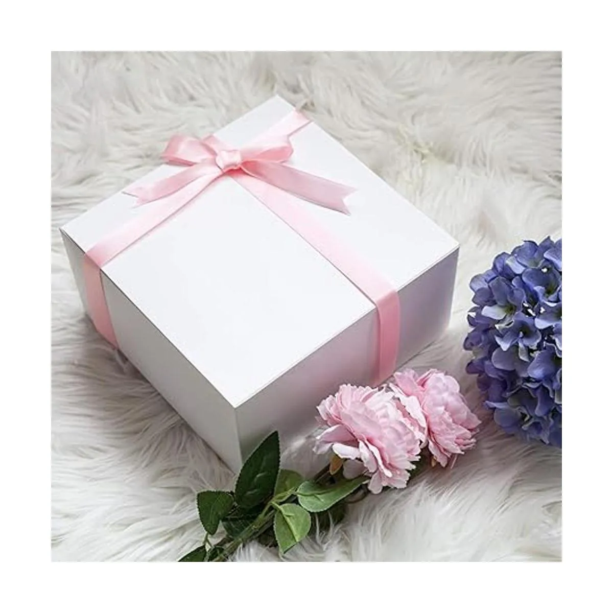 Giftol Caja de regalo 20 unidades 8 x 8 x 4 pulgadas