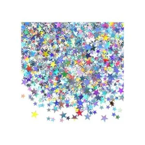 HESTYA Confeti de estrella con purpurina de 1.27 onzas