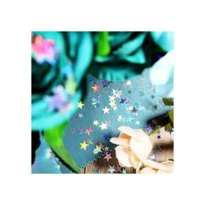 HESTYA Confeti de estrella con purpurina de 1.27 onzas