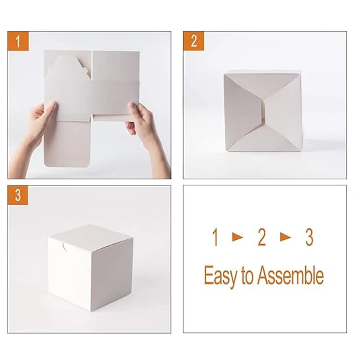 Giftol Caja de regalo 20 unidades 8 x 8 x 4 pulgadas