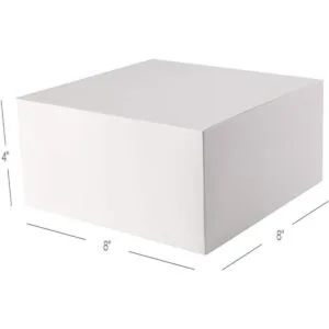 Giftol Caja de regalo 20 unidades 8 x 8 x 4 pulgadas