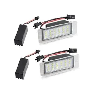 RUXIFEY Lámpara LED para placa de matrícula con_1