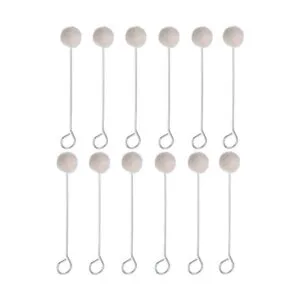 LASSUM 10 pinceles de lana para teñir tintes de piel con_1