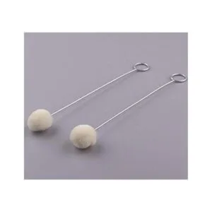 LASSUM 10 pinceles de lana para teñir tintes de piel con_5