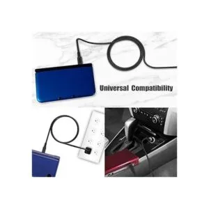 Paquete de 2 cables de carga USB de alimentación 3DS 2DS_3