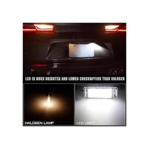 RUXIFEY Lámpara LED para placa de matrícula con_3