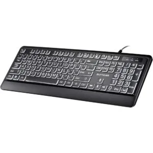 SurnQiee Teclado de impresión de letras grandes 104_1