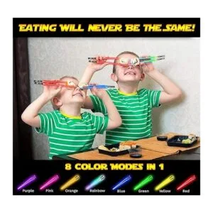 Palillos de sable de luz con luz LED brillante de Star