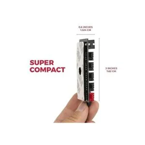 Chassis Fan Hub Refrigeración CPU 10 Puertos 12 V Molex a_4